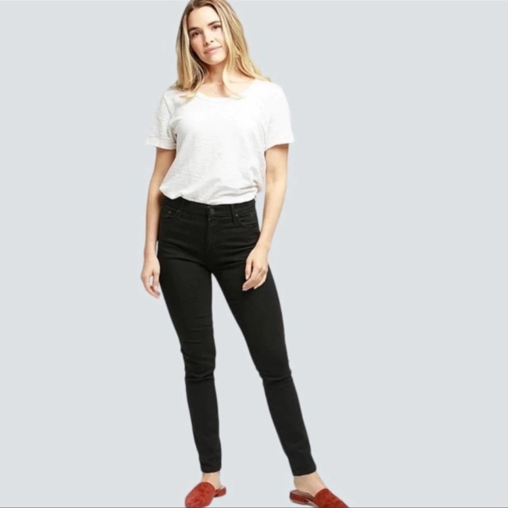 Able Women's High Rise Black Jeans